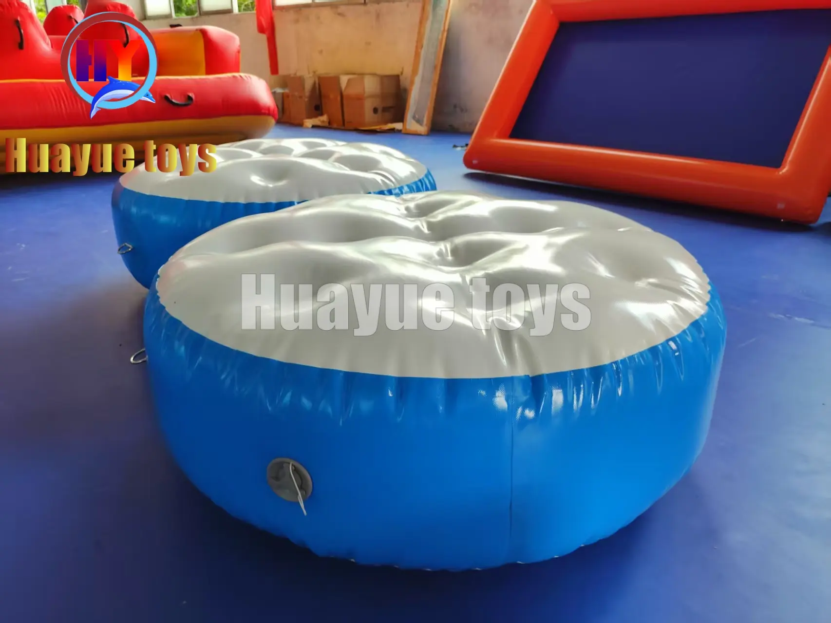 High-Quality HUAYUE Portable PVC Inflatable Team Challenge Platform Supplier, Factories