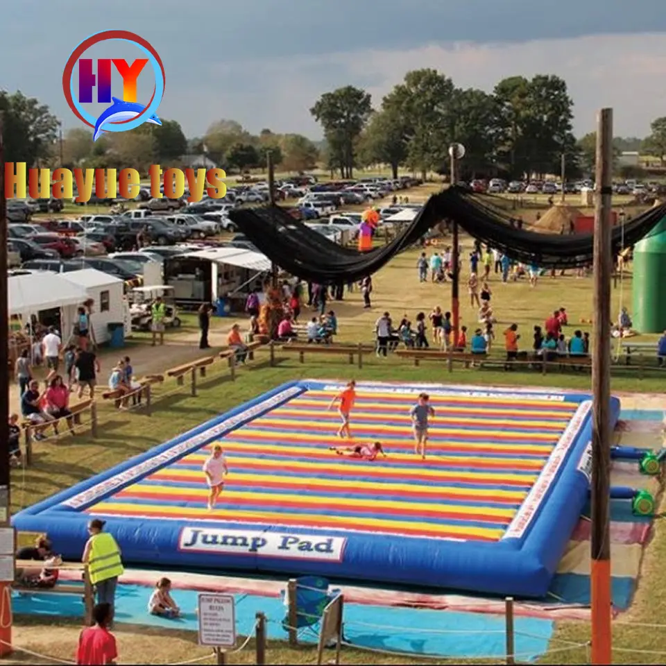 Wholesale Inflatable Jumping Mat with Triple-Color Bars Suppliers, Factories