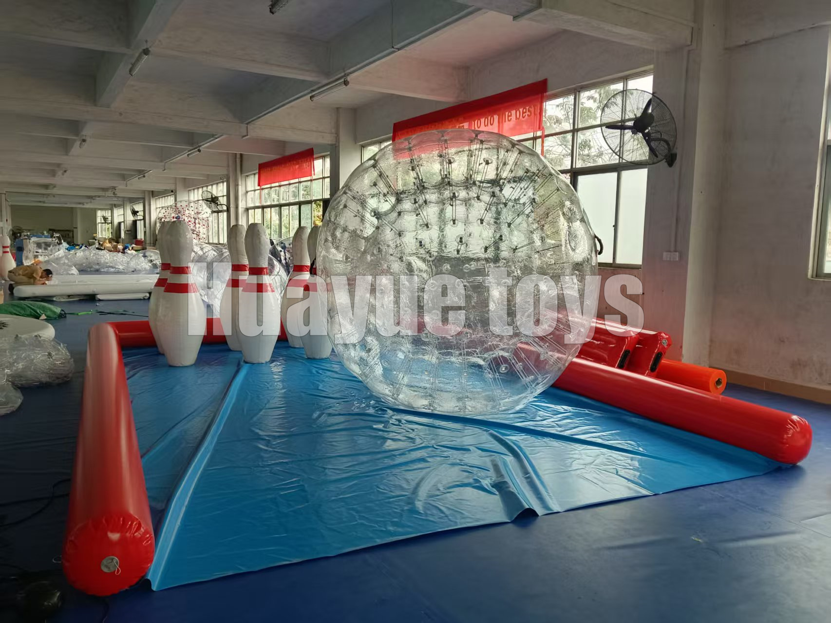 durable inflatable slide