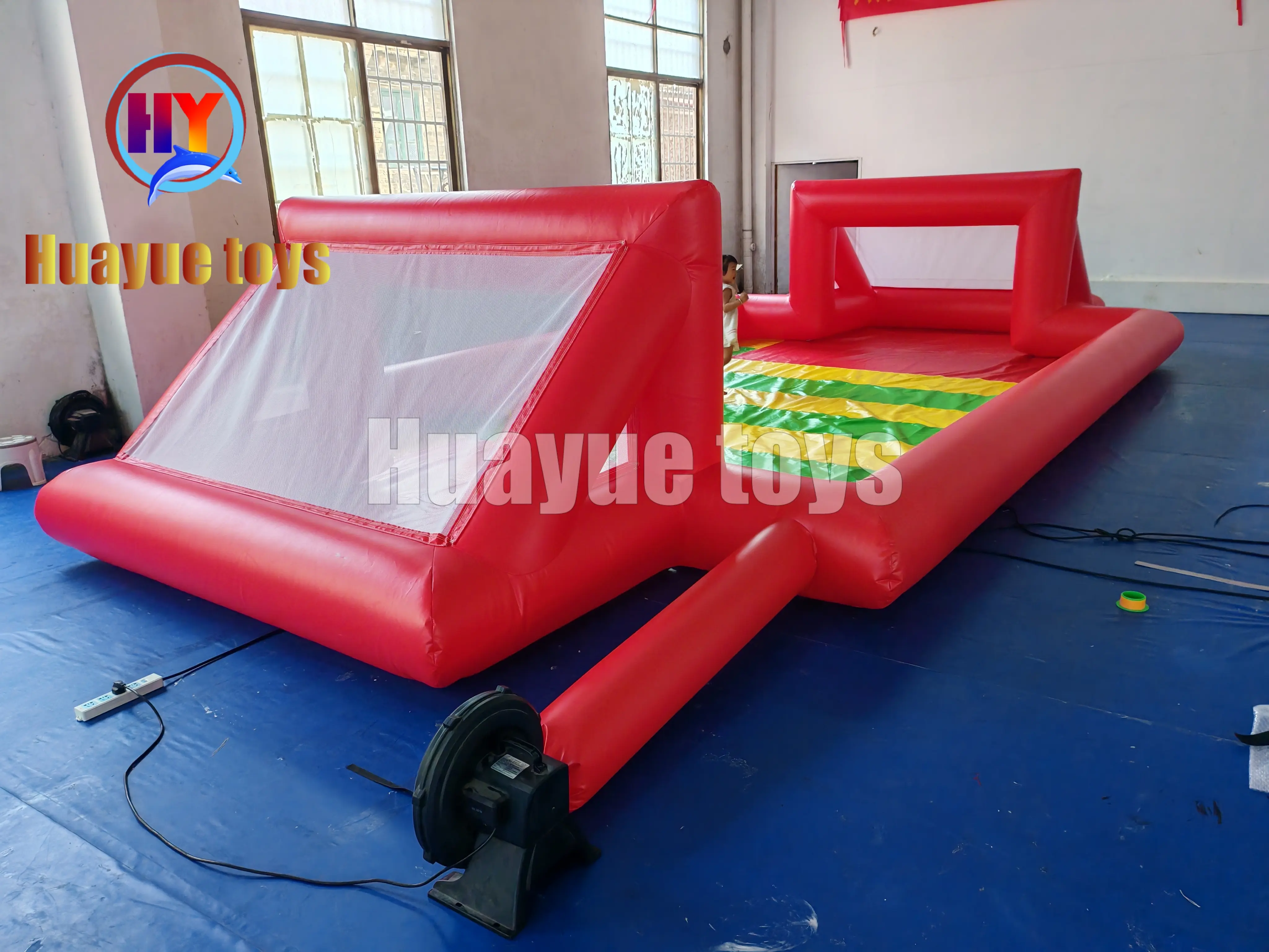 High-Quality Inflatable Red Soccer Field Manufacturers, Supplier