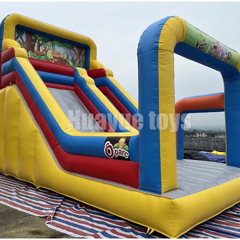 Wholesale Outdoor High quality PVC Inflatable Castle Slide combo Inflatable Bouncy Slide for Children Supplier, Factory