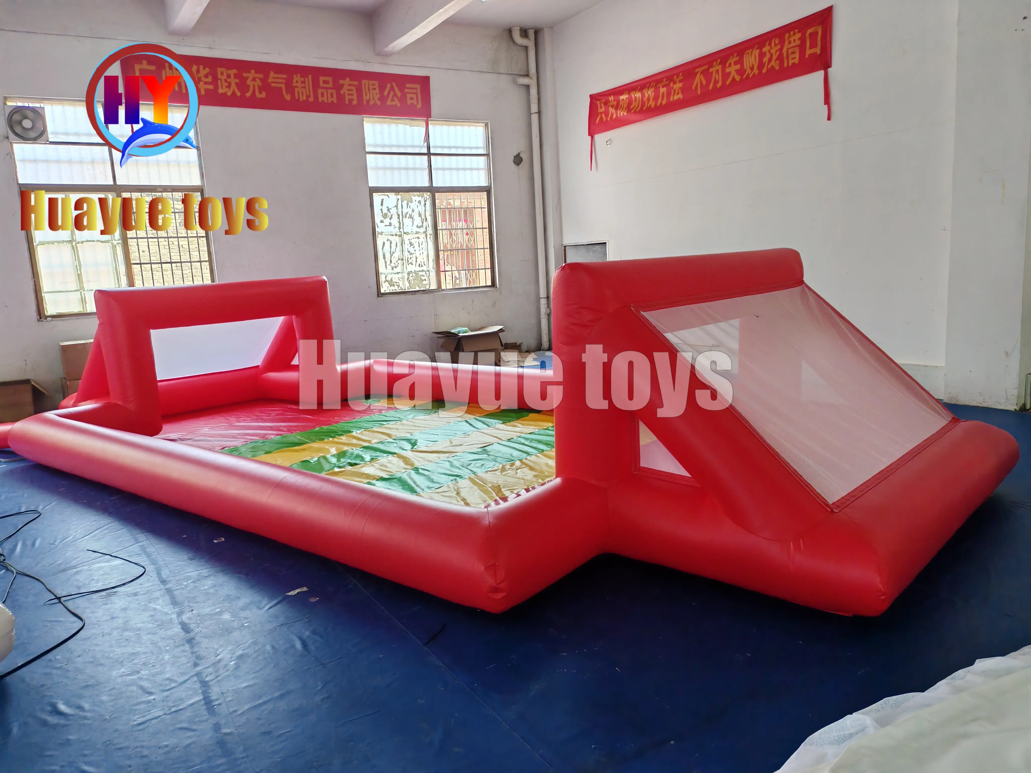 High-Quality Inflatable Red Soccer Field Manufacturers, Supplier