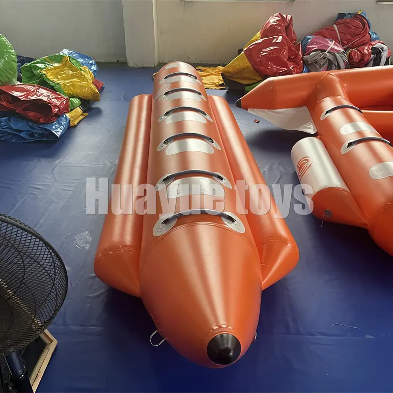 High-Quality Funny inflatable water toys water flying fish banana boat Inflatable towable fly fish water sports inflatable flying fish Manufacturers, Supplier