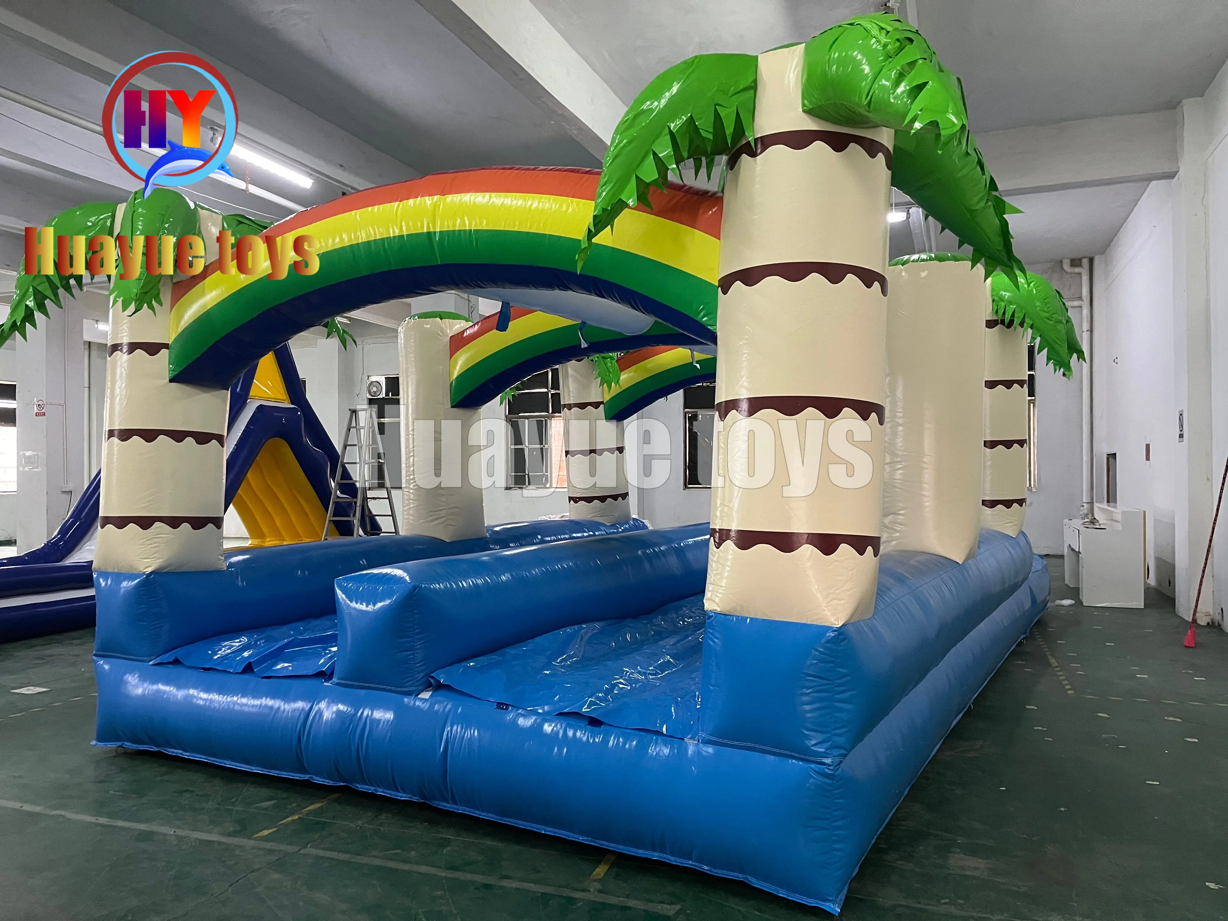 Wholesale Coconut-Themed Inflatable Water Slide Supplier, Factory