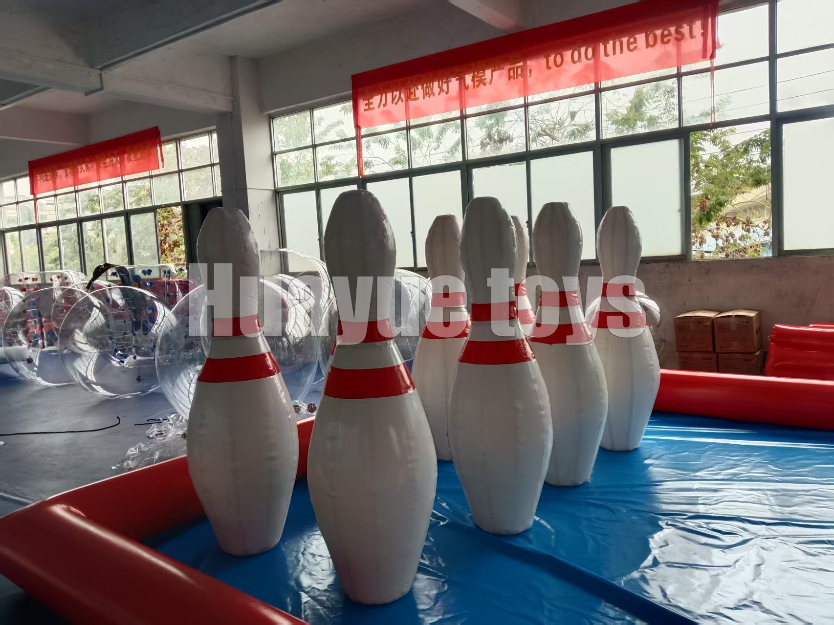inflatable water slide features