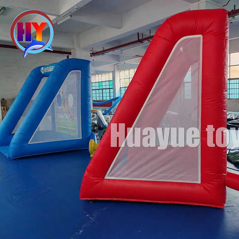 Wholesale Customized Indoor Amusement Park Footbal KidsMini lnflatable Soccer Goal Manufacturer, Manufacturers