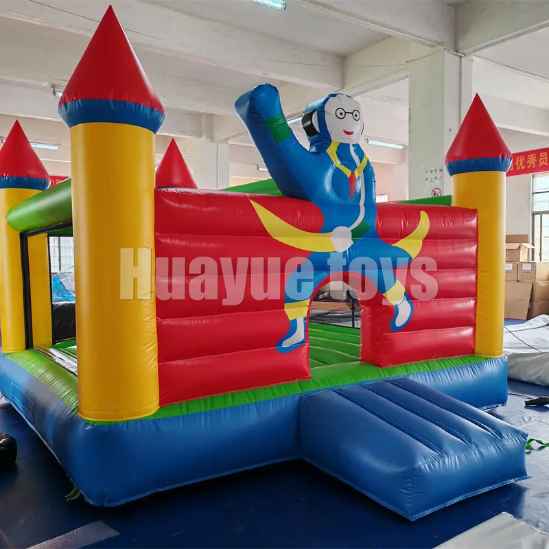 High-Quality Outdoors High quality PVC Inflatable bounce Castle with slide Custom backyard bouncer garden Manufacturers, Supplier