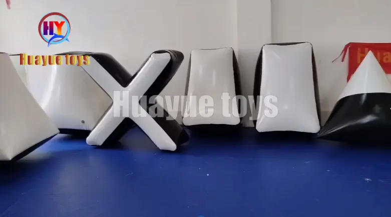 High-Quality Black and White Inflatable Paintball Bunker Suppliers, Factory