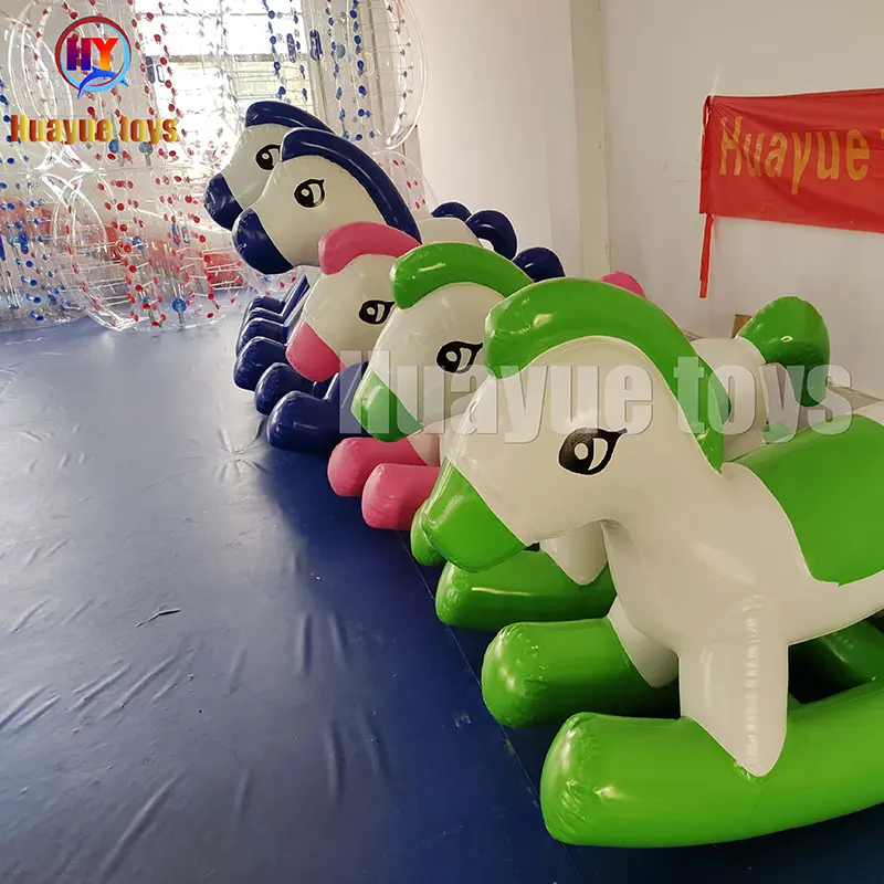 Wholesale Factory High Quality Red Blue Yellow InflatableToys Inflatable Girl Pony Inflatable Pony for Sale Manufacturer, Factory