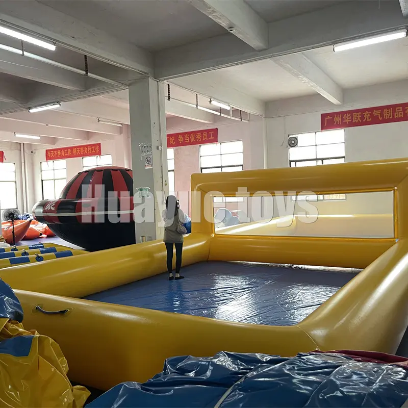 Wholesale Commercial Inflatable volleyball court Inflatable sport field Easy set-up court for Inflatable park hot sell Outdoor activities Supplier, Factory