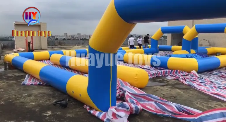 High-Quality 15.5×13m Inflatable Bumper Car Barrier - High-Visibility Safety Containment System by China Suppliers and Factory Manufacturers, Factory