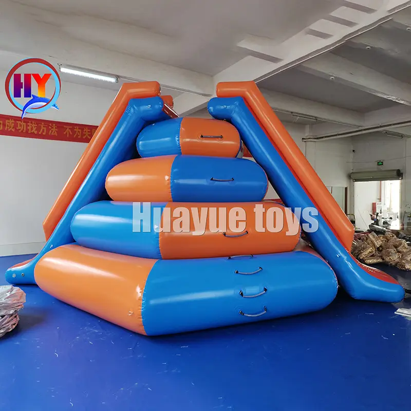 High-Quality Airtight Water Sport Game Good Quality Custom Color Inflatable Floating Water Climbing Slide Suppliers, Factory