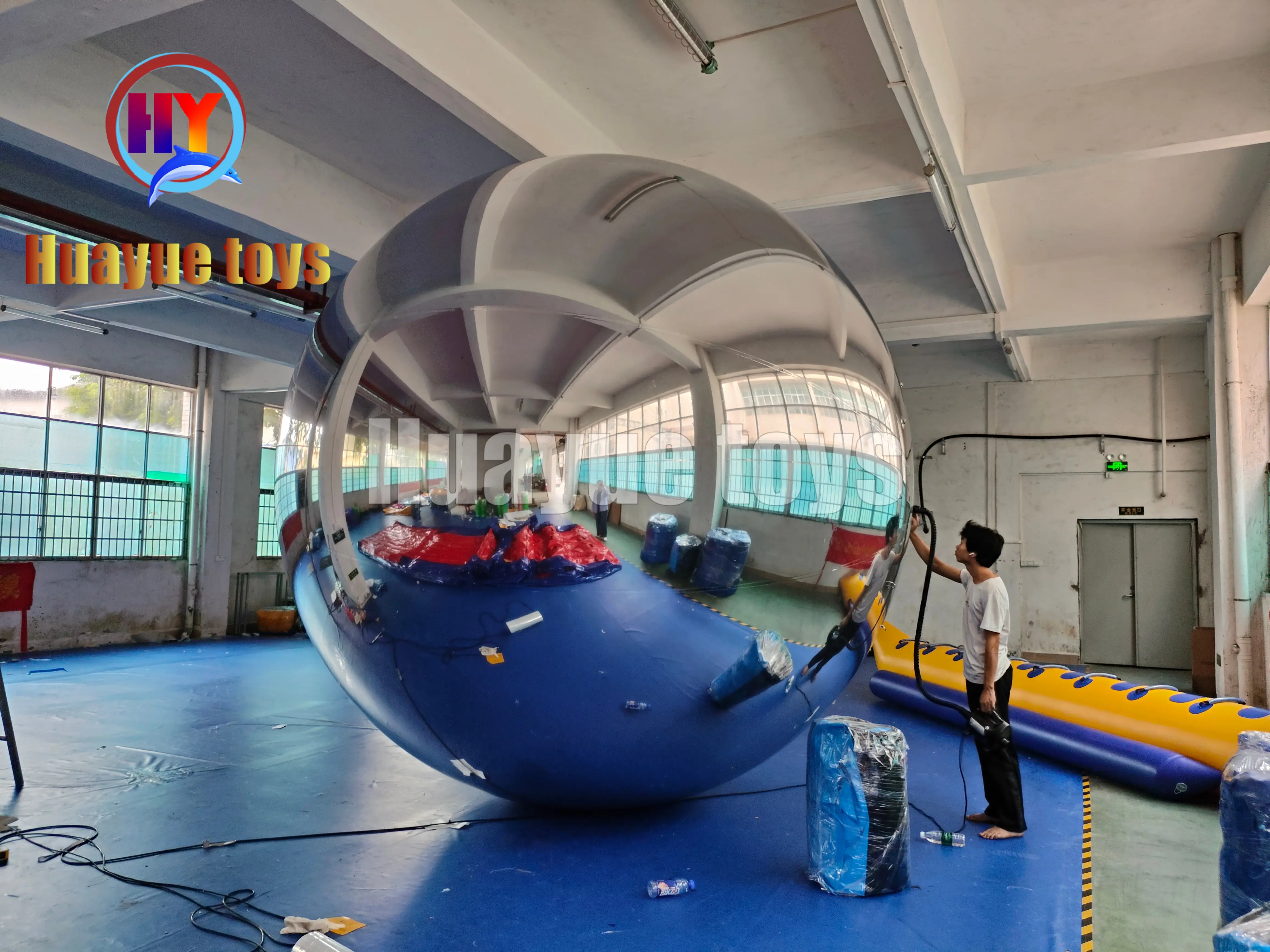 High-Quality Giant Silver Mirror Ball Factory, Factories