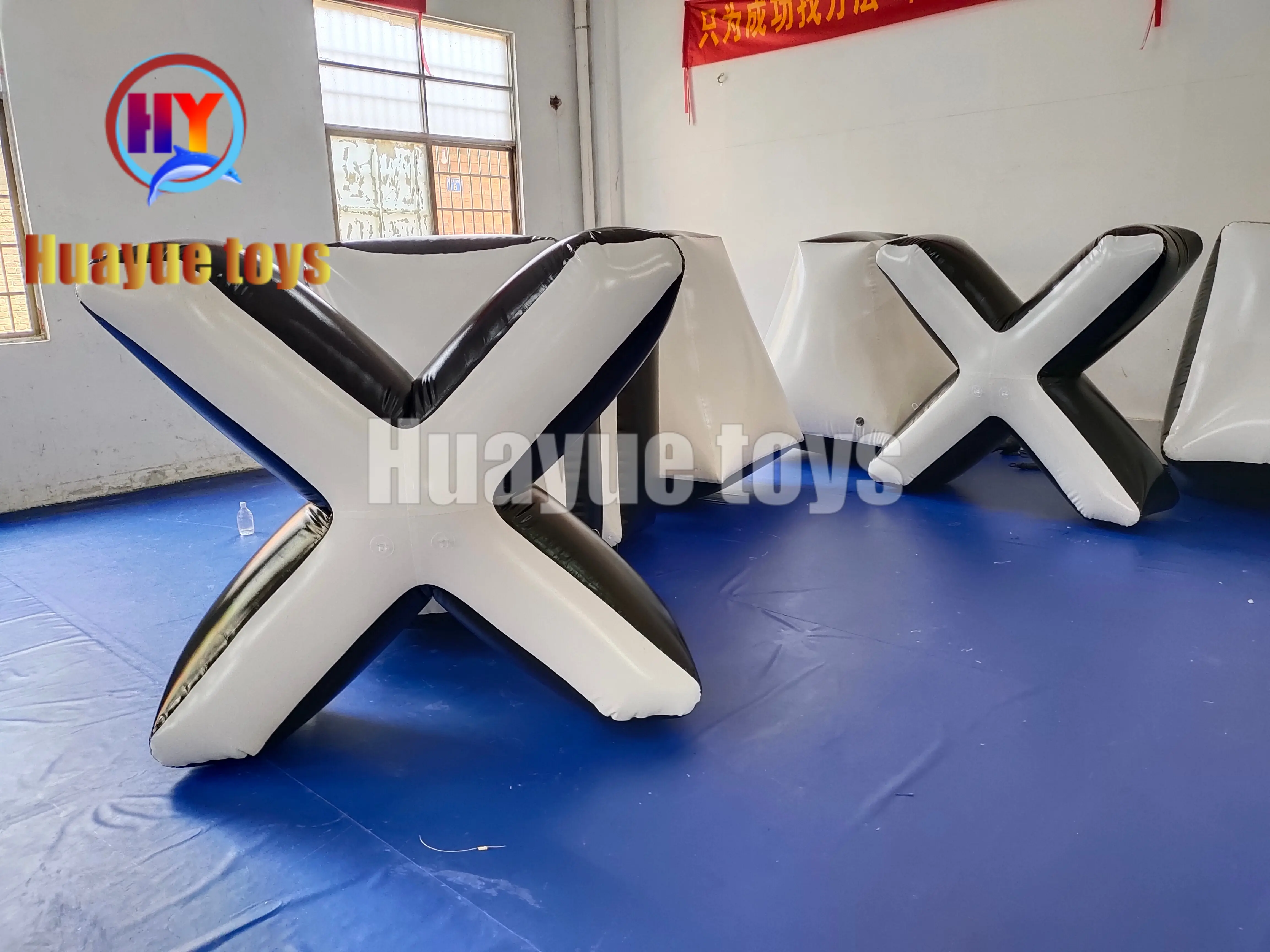 High-Quality Black and White Inflatable Paintball Bunker Suppliers, Factory