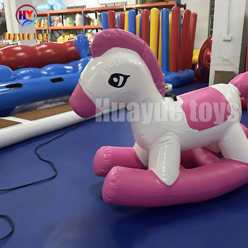 Wholesale Factory High Quality Red Blue Yellow InflatableToys Inflatable Girl Pony Inflatable Pony for Sale Manufacturer, Factory
