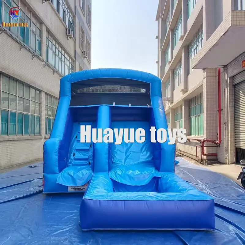 High-Quality Popular Inflatable Slide Water Parks CommercialRental White Bouncy Castle Bounce House White Manufacturer, Factories