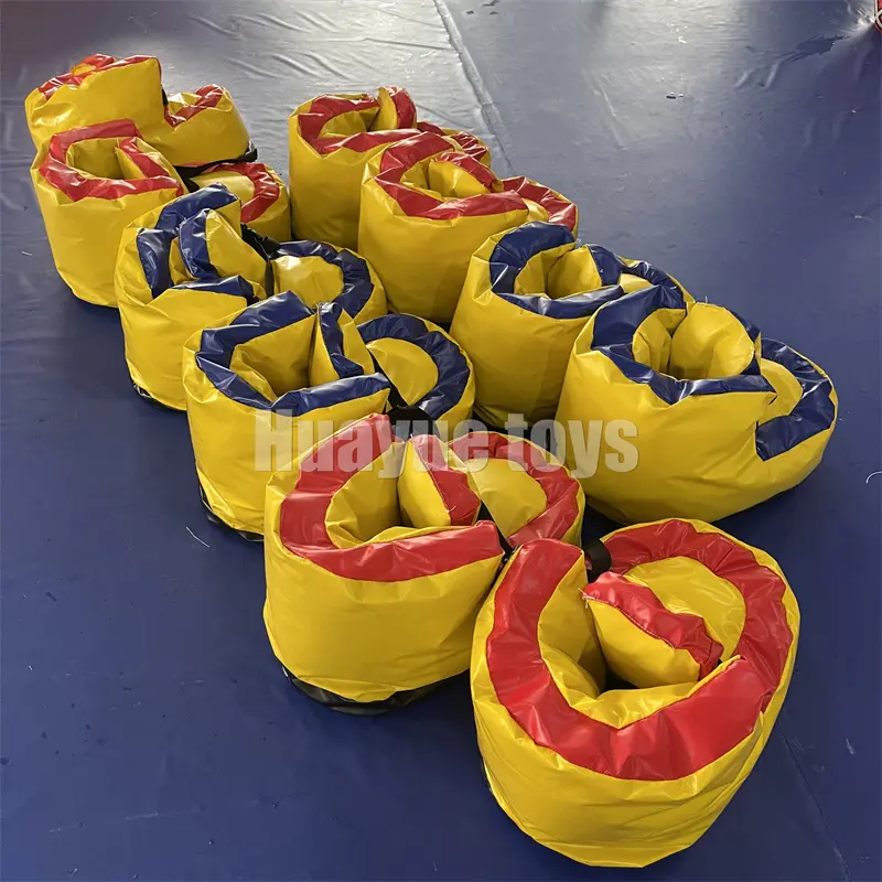Wholesale Kids And Adults Funny Outdoor Team Building Football Sport Game PVC Big Soft Foam Shoes Balloon Giant Inflatable Cowboy Boots Supplier, Factory