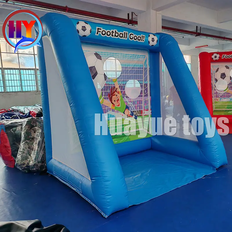 Wholesale Customized Indoor Amusement Park Footbal KidsMini lnflatable Soccer Goal Manufacturer, Manufacturers
