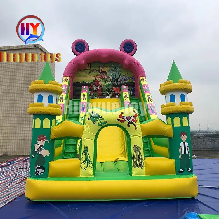 Wholesale Green Cartoon Bounce Castle Supplier, Factories