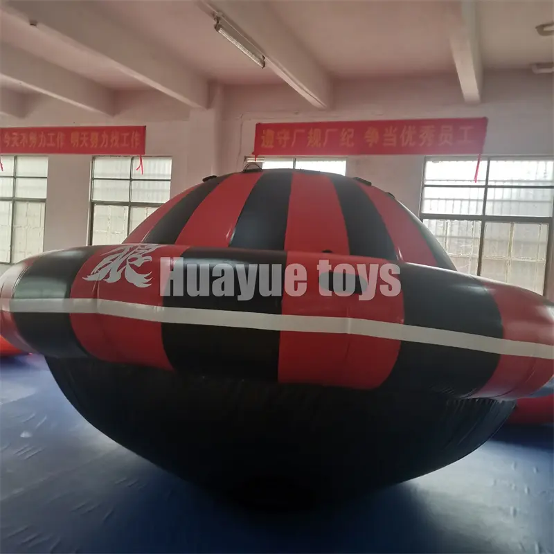 Wholesale Inflatable Spinning Top UFO Towable Tube Inflatable Water Rotating Disco Boat Supplier, Suppliers