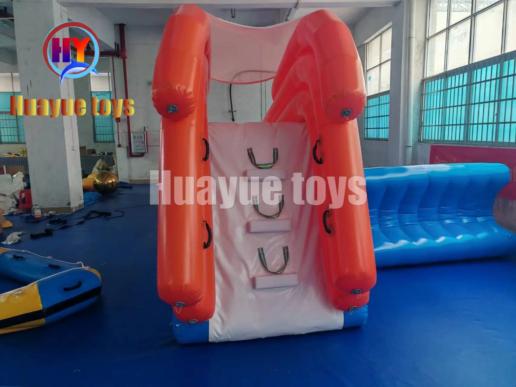 Wholesale Blue-Orange-White Inflatable Yacht Slide Suppliers, Factories