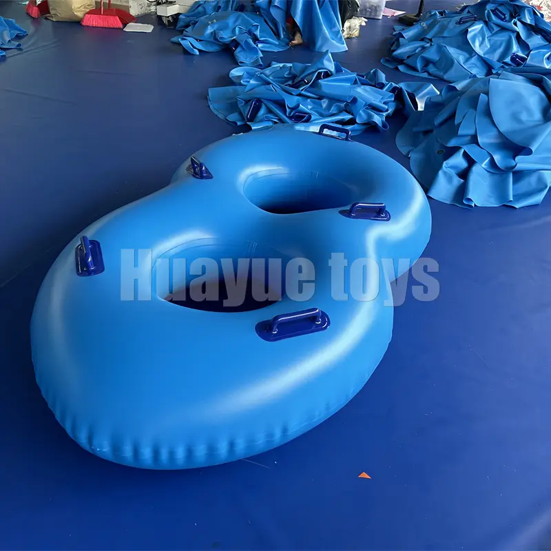 High-Quality PVC Inflatable Swimming Ring Water Swim Ring For Kids Sun Safety water park inflatable slide ring Suppliers, Factories