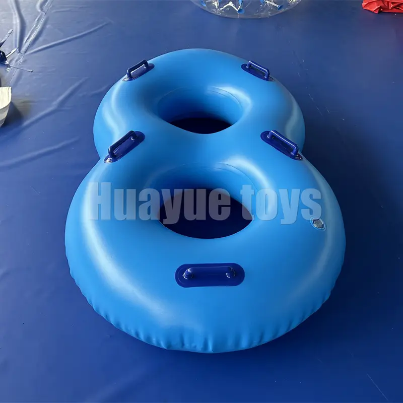 High-Quality PVC Inflatable Swimming Ring Water Swim Ring For Kids Sun Safety water park inflatable slide ring Suppliers, Factories
