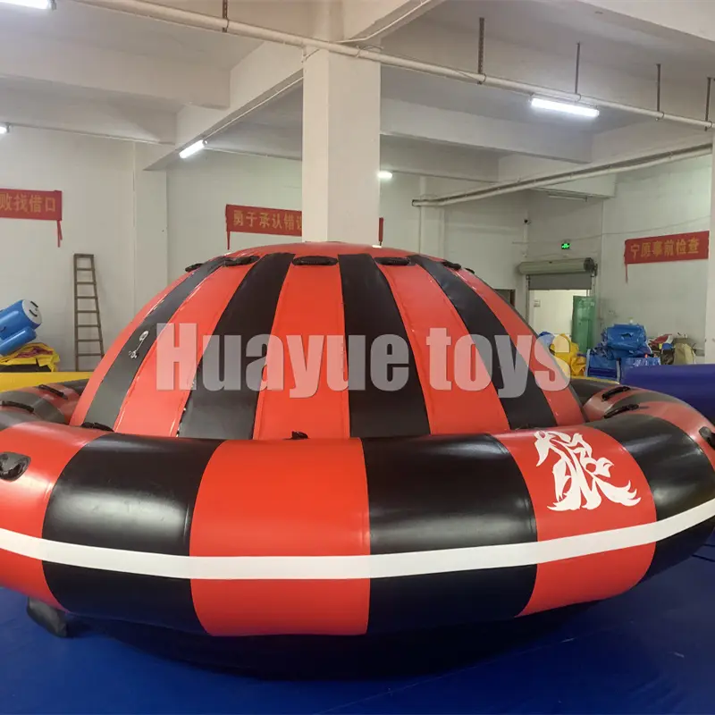 Wholesale Inflatable Spinning Top UFO Towable Tube Inflatable Water Rotating Disco Boat Supplier, Suppliers