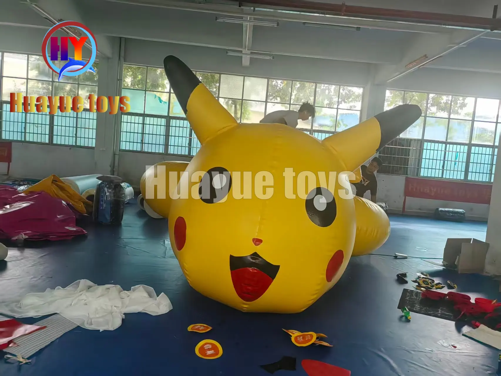 Wholesale Inflatable Pikachu Cartoon-Shaped Towable Boat Supplier, Factories
