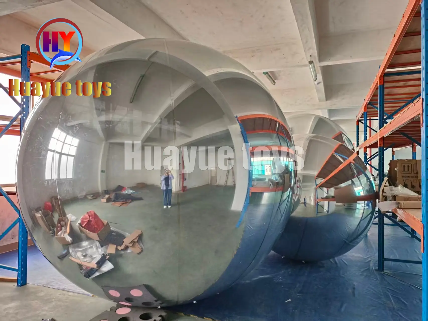 High-Quality Giant Silver Mirror Ball Factory, Factories