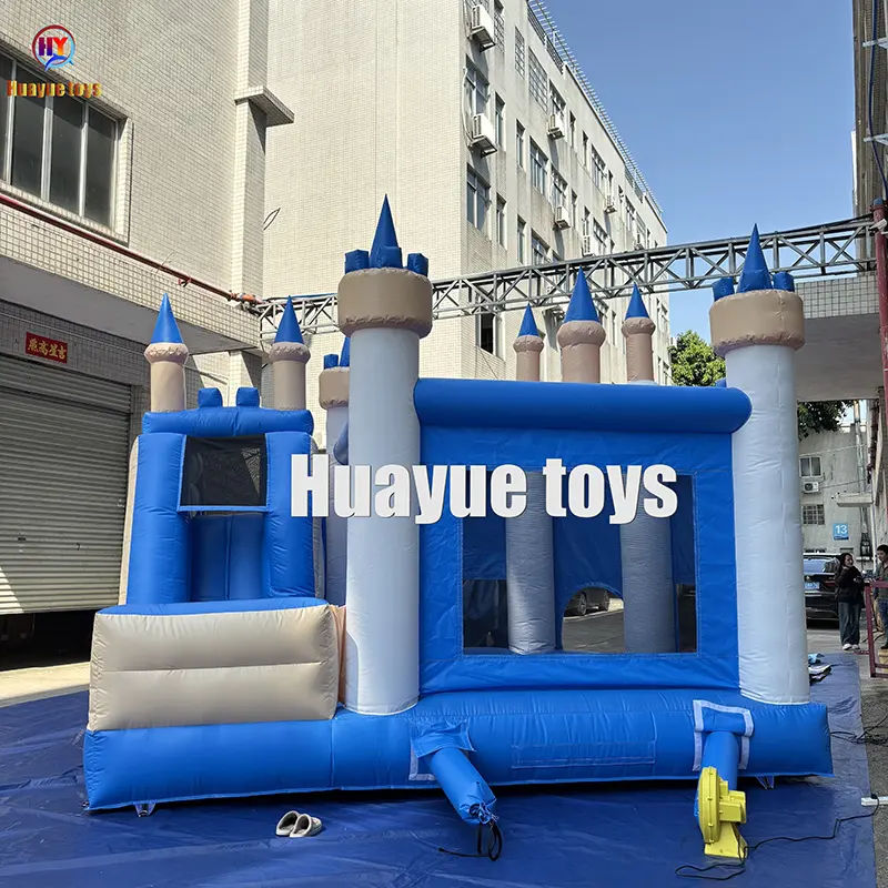 Wholesale New Design Inflatable Bouncer Jumping CastleSlide Commercial Inflatable lce Castle TrampolineTheme Park Manufacturer, Factory