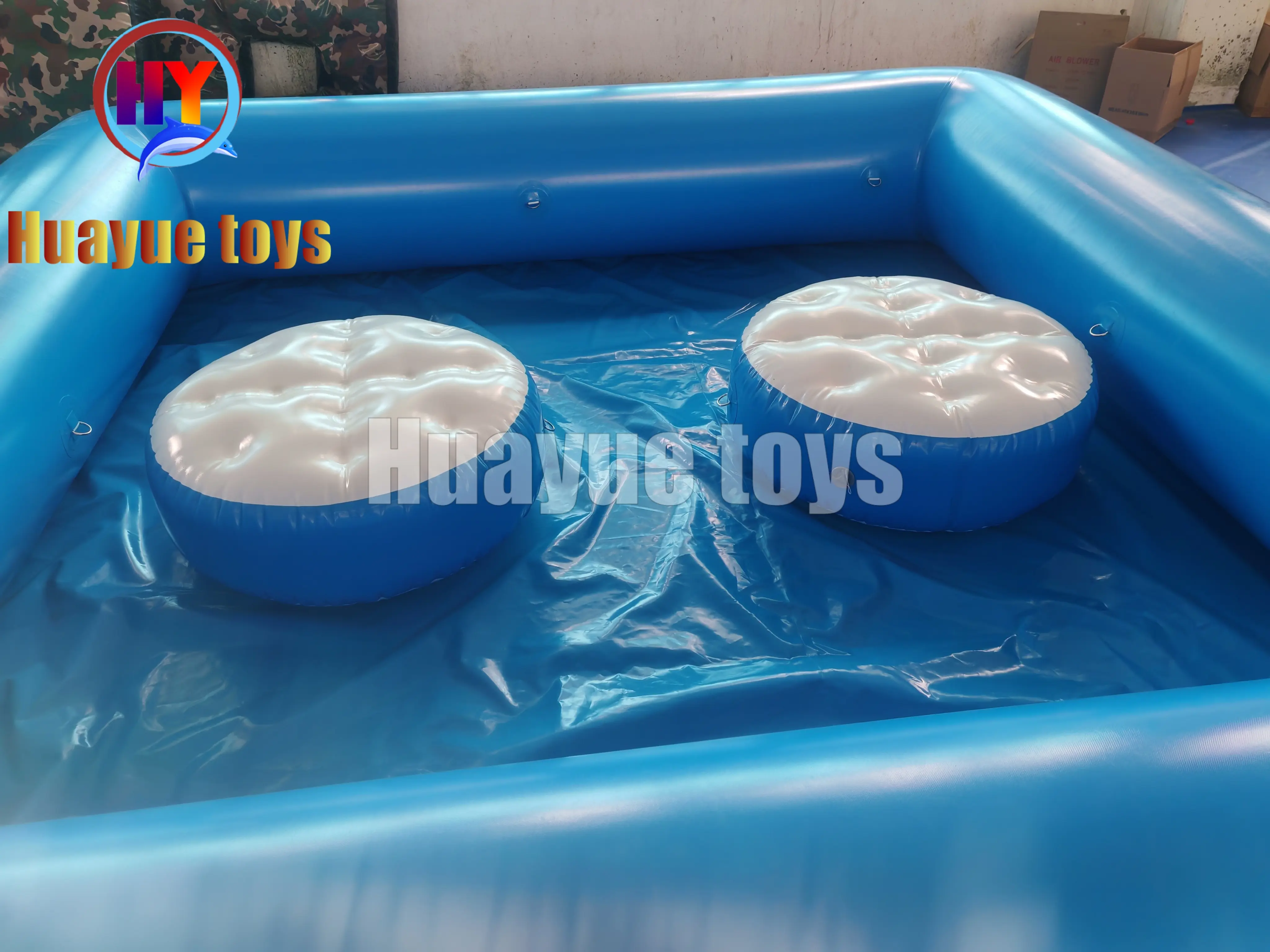 High-Quality HUAYUE Portable PVC Inflatable Team Challenge Platform Supplier, Factories