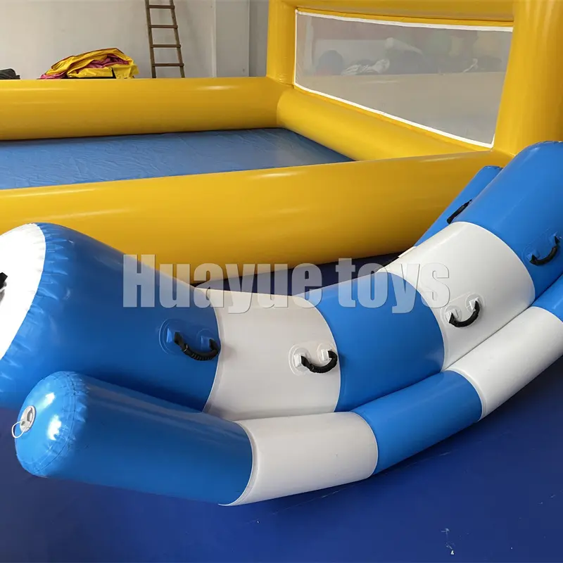 Wholesale Factory price Inflatable Park Seesaws Boat Games Kids Outdoor Indoor games Inflatable Seesaw For Kids Manufacturer, Factory