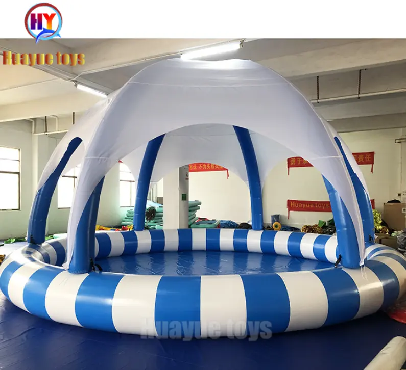 Wholesale Inflatable Pool with Detachable Canopy Factory, Factories