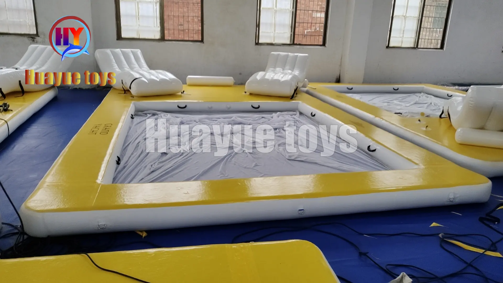 Wholesale China Inflatable Yellow Floating Pool with Lounge Chairs - Quality from Top Suppliers and Factory Supplier, Suppliers