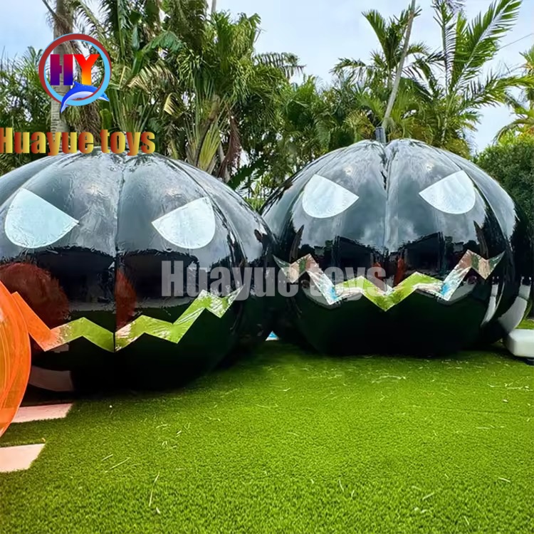 Halloween inflatable pumpkin garden