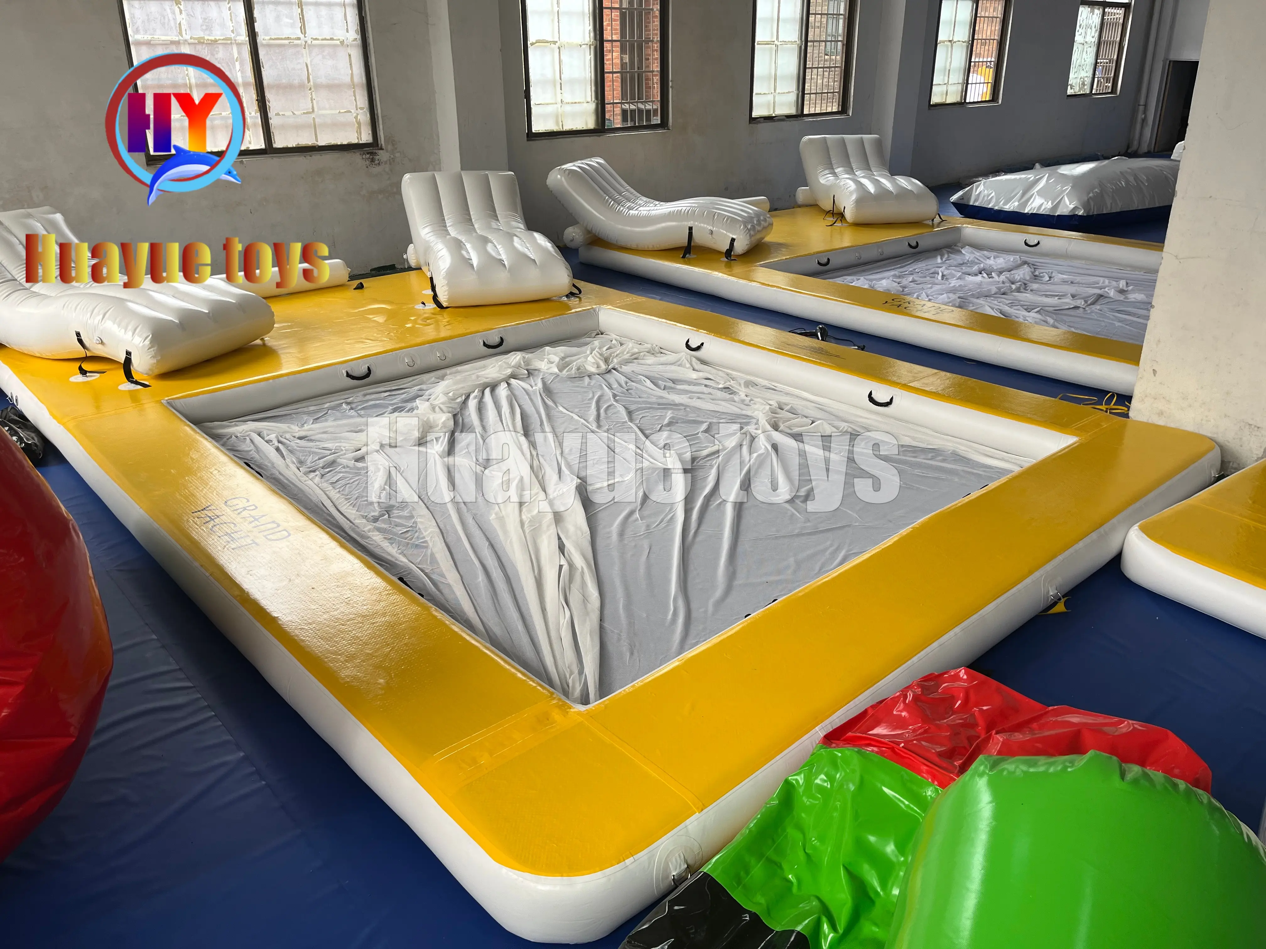 Wholesale China Inflatable Yellow Floating Pool with Lounge Chairs - Quality from Top Suppliers and Factory Supplier, Suppliers