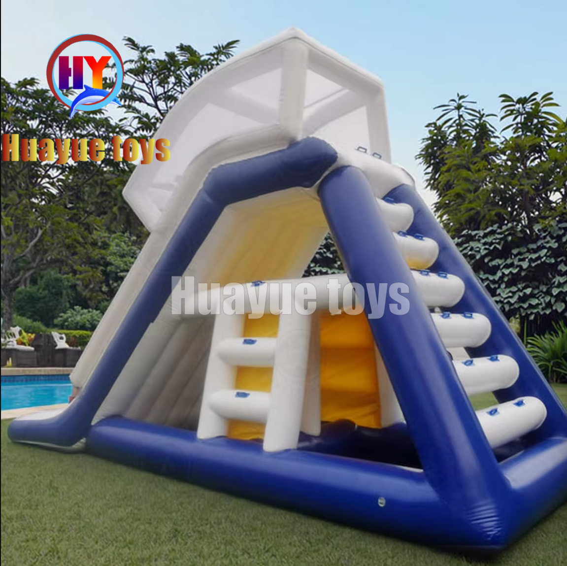 inflatable water slide