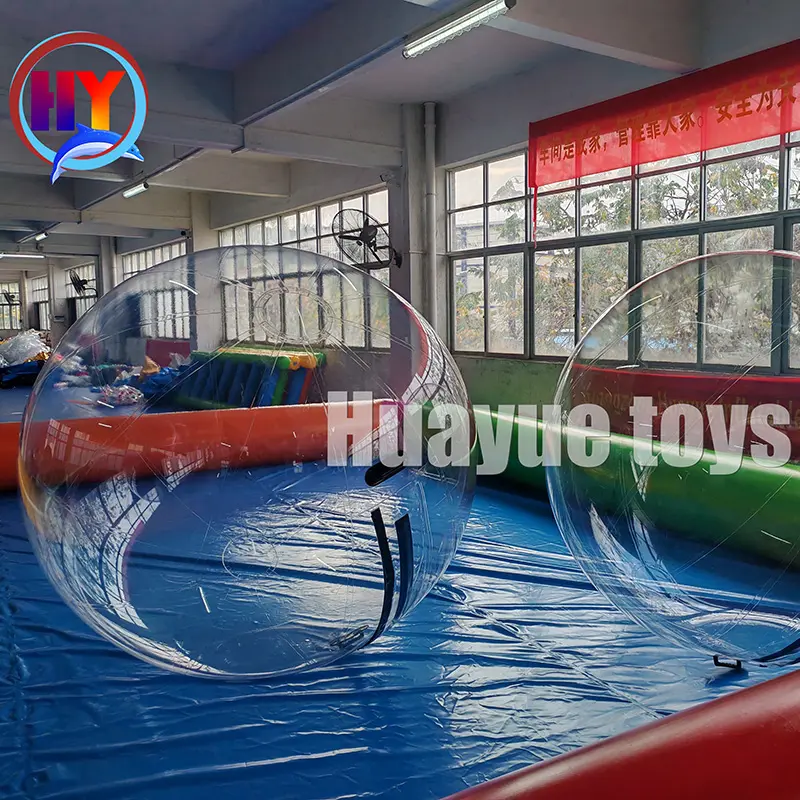 High-Quality Huayue High Quality Inflatable Round orRectangular Swimming Pool for Water Walking BalGames Factory, Factories