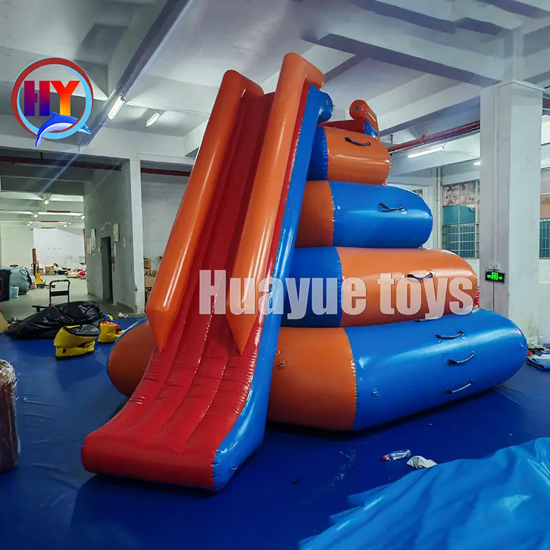 High-Quality Airtight Water Sport Game Good Quality Custom Color Inflatable Floating Water Climbing Slide Suppliers, Factory