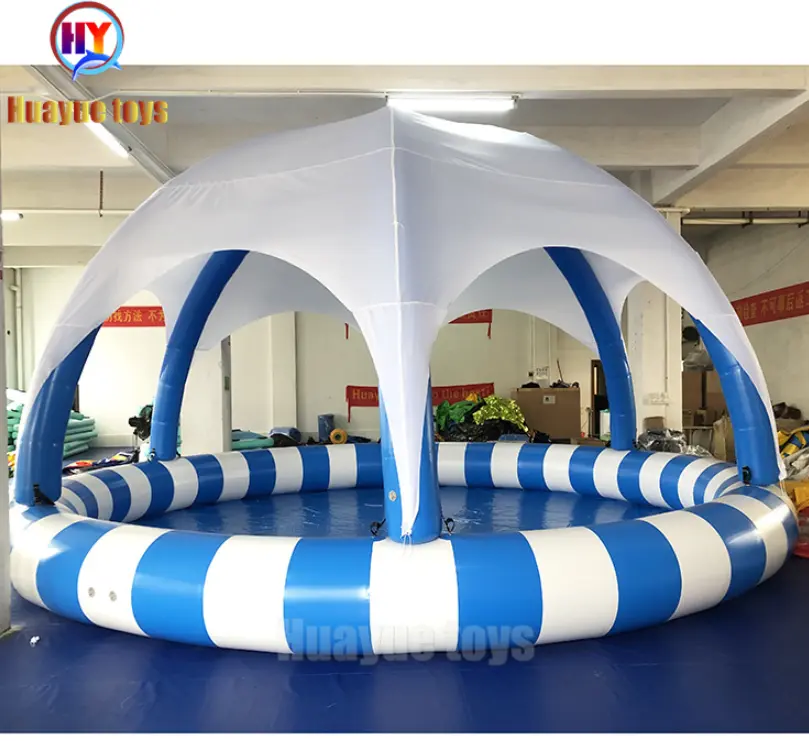 Wholesale Inflatable Pool with Detachable Canopy Factory, Factories
