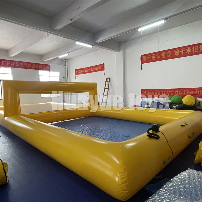 Wholesale Commercial Inflatable volleyball court Inflatable sport field Easy set-up court for Inflatable park hot sell Outdoor activities Supplier, Factory