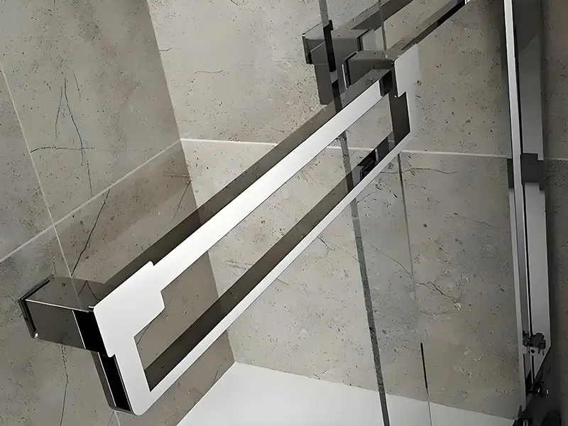 glass door fitting