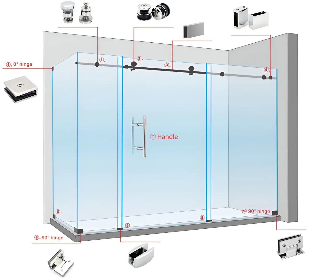 Glass Clamp Perspective