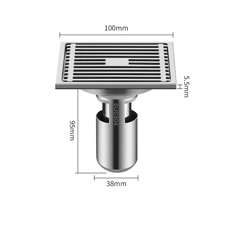 Custom China SS304 Anti-Odor Floor Drain - High-Performance Drainage Solution from Top Suppliers & Factory Factories, Exporter