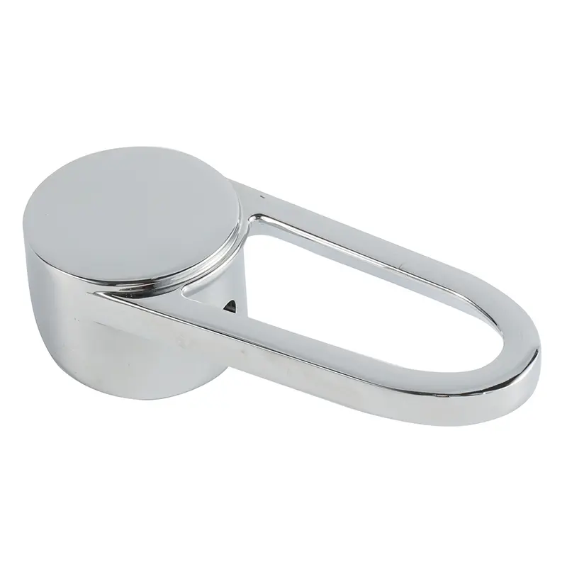 OEM Zamak Zinc Alloy Faucet Handle with Chrome Plated Factory, Exporter
