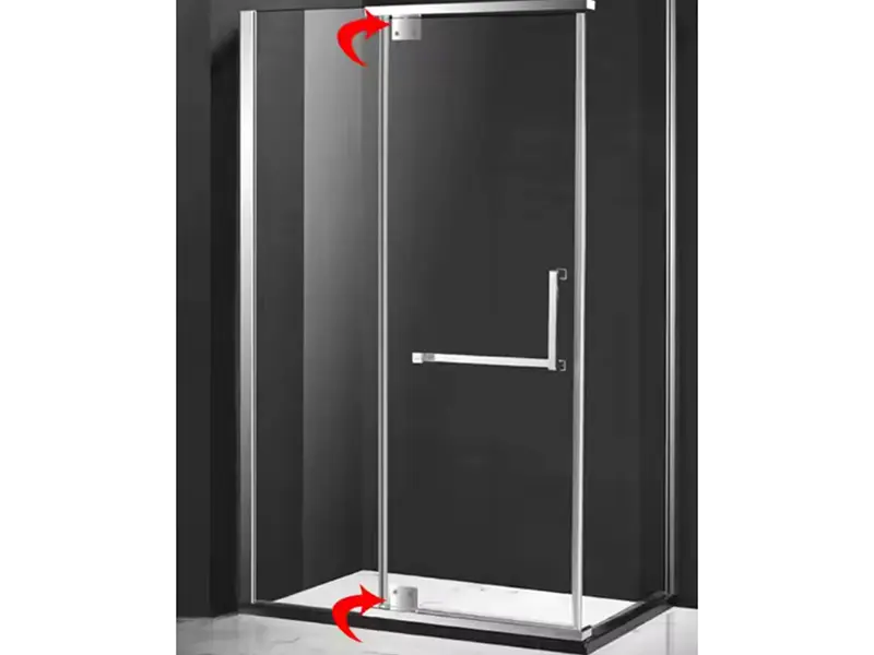 Zero Degree Shower Glass Clamp - 6