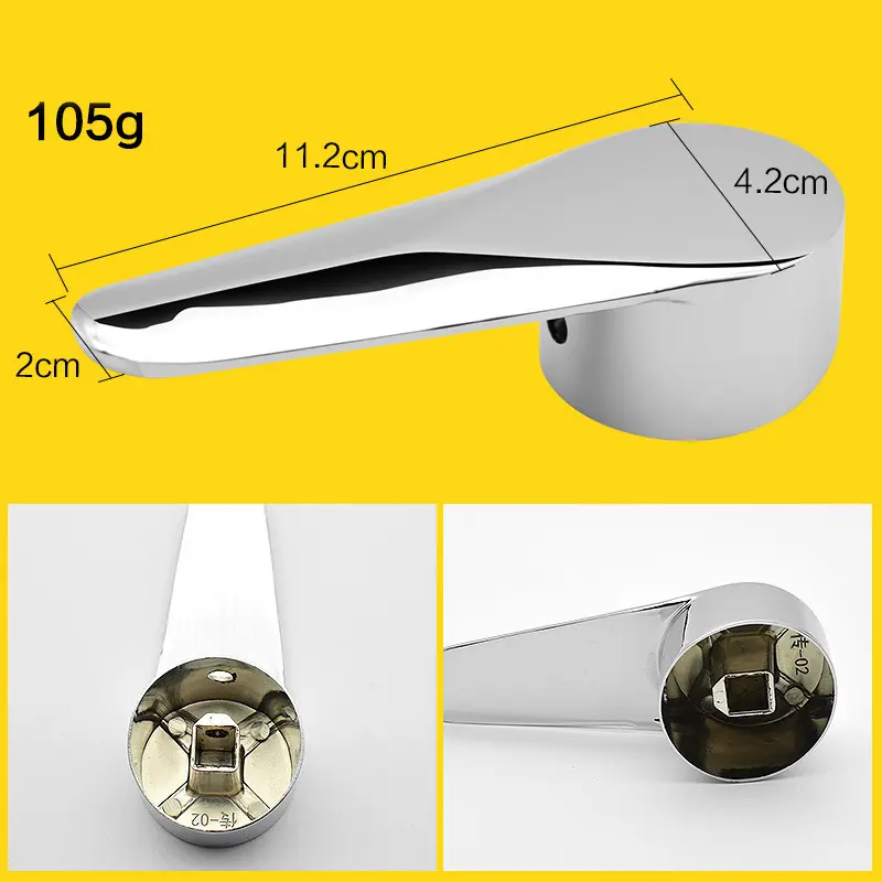 faucet handle finish