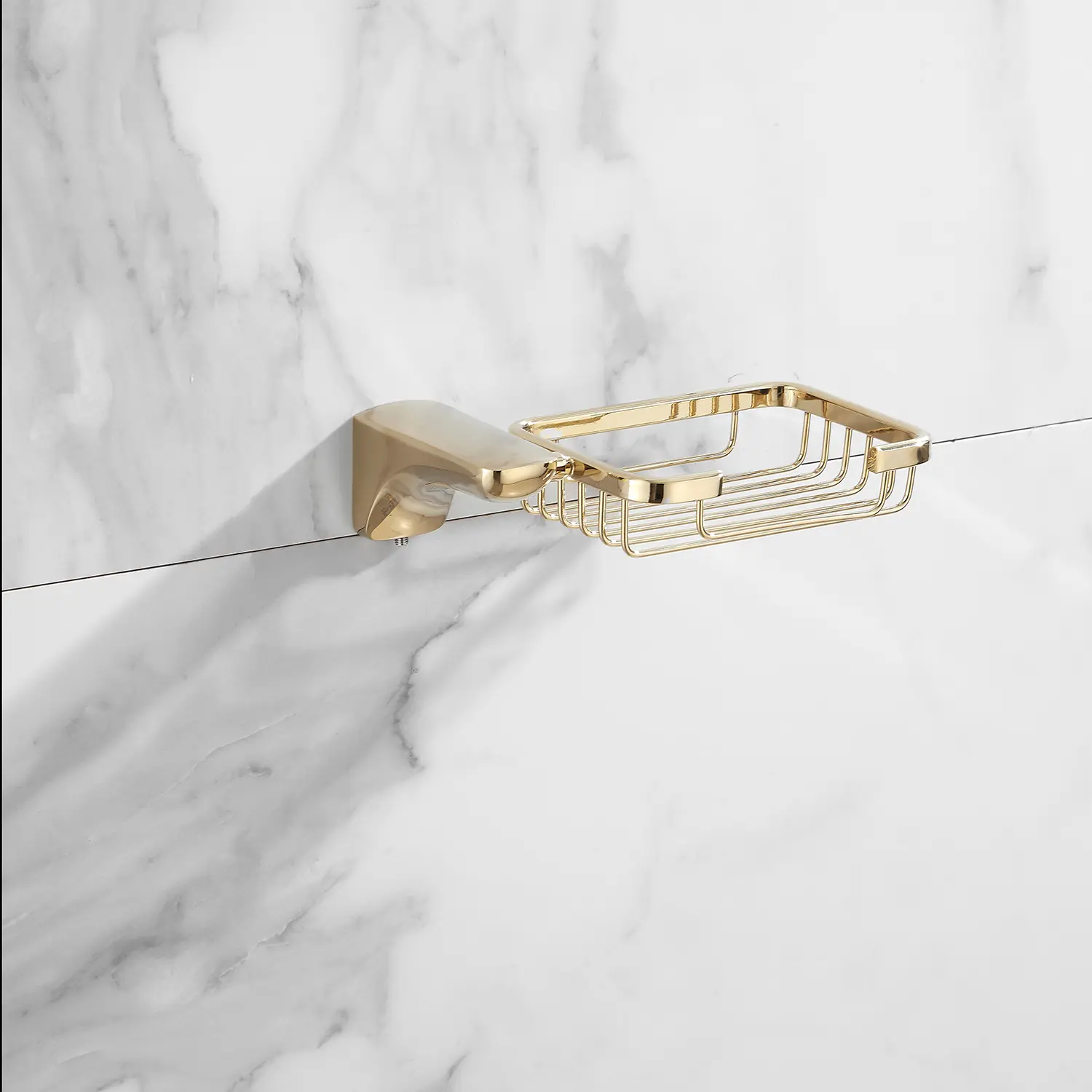 Zinc Alloy Soap Holder Gold Design