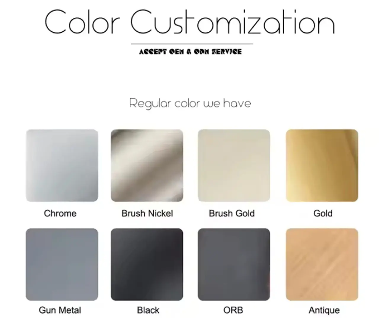 Color Customization Options